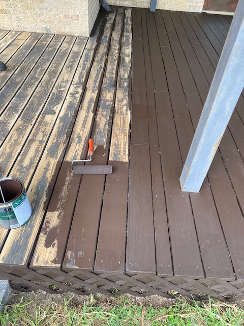 Deck Restrored Repainted