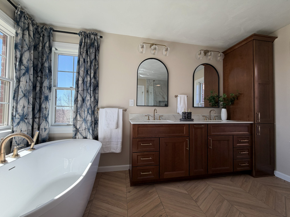 Luxury Master Bathroom Remodel, Spa-Inspired Custom Bathroom Design