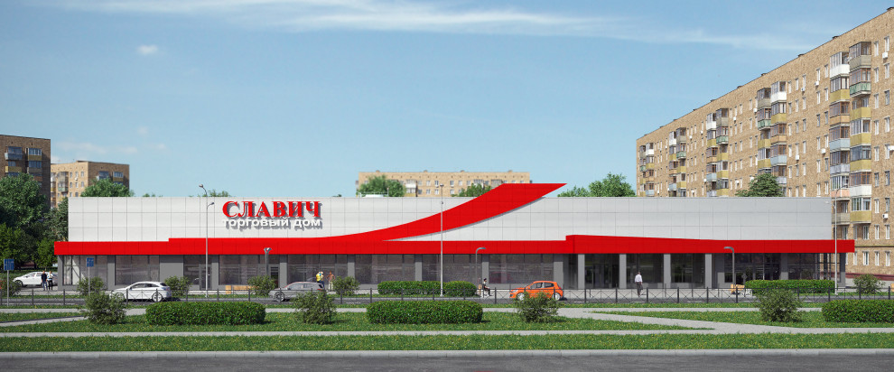 Реконструкция Торгового дома "Славич"