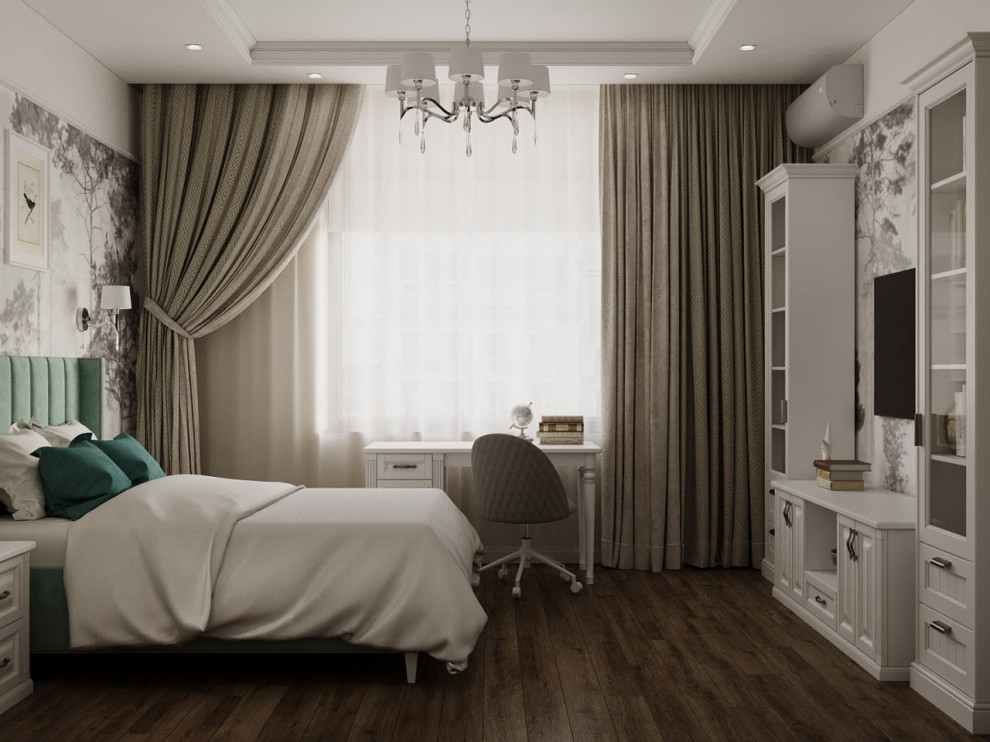 Дизайн-проект квартиры в "Сталинке" в классическом стиле