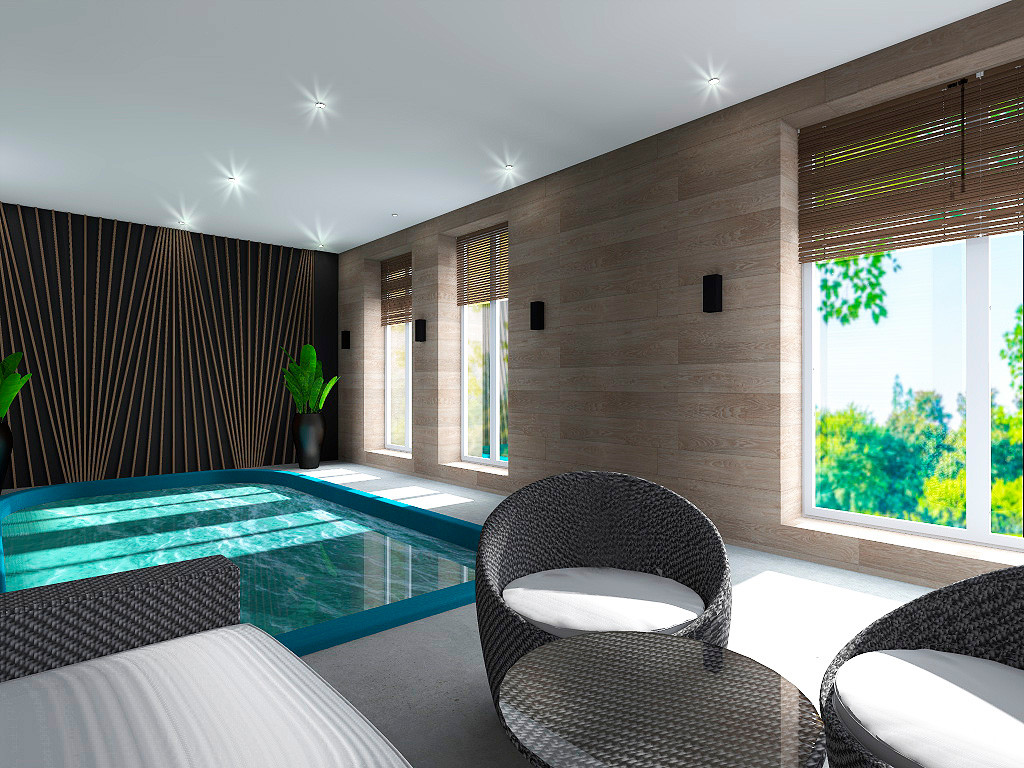 бассейн в частном доме