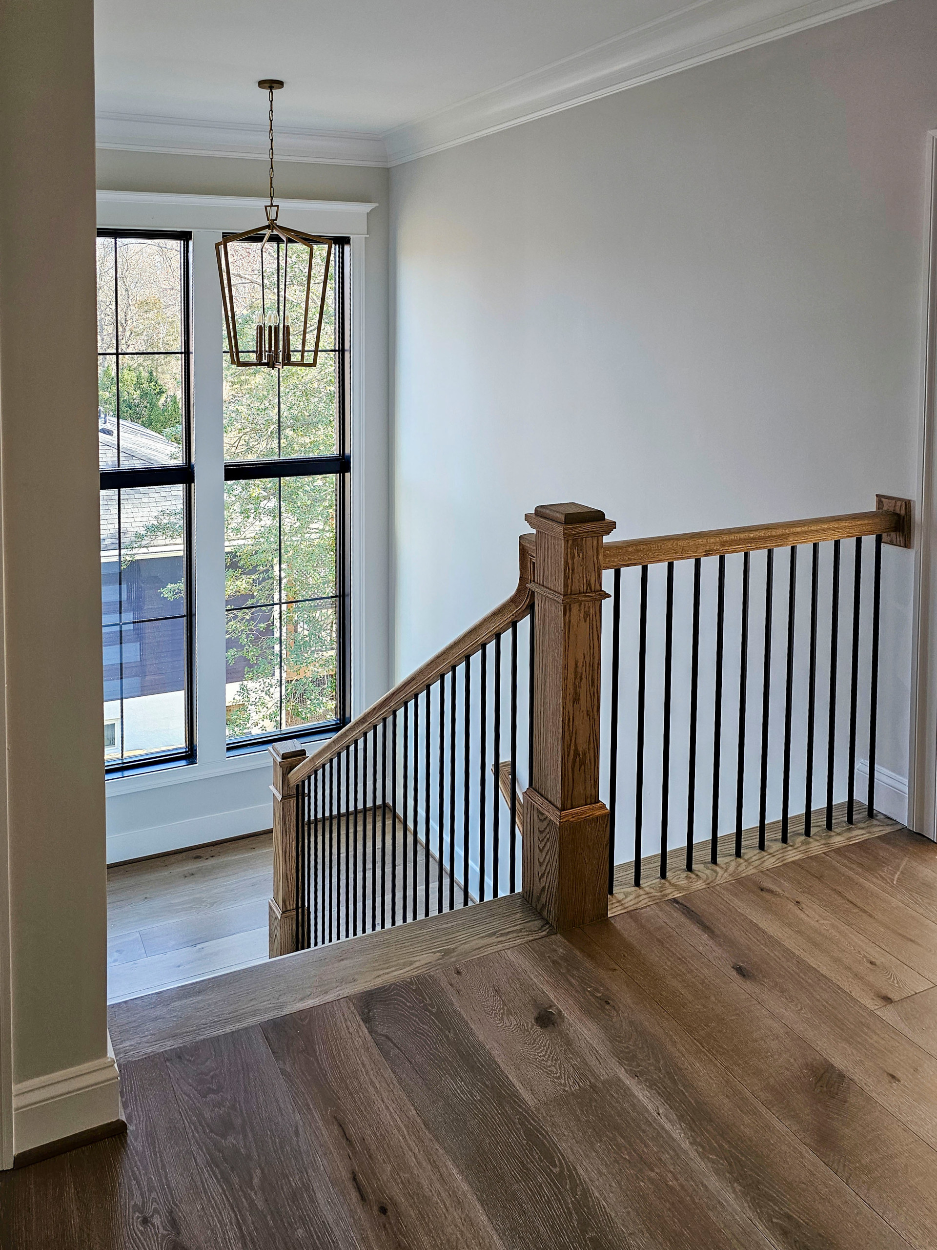 105_Modern and Bold U-Shaped Staircase, Vienna VA 22180