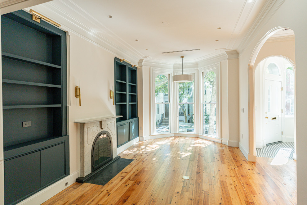 Eclectic Townhome City Scape