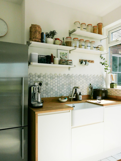 Warner Flat Conversion Edward Road contemporary-kitchen