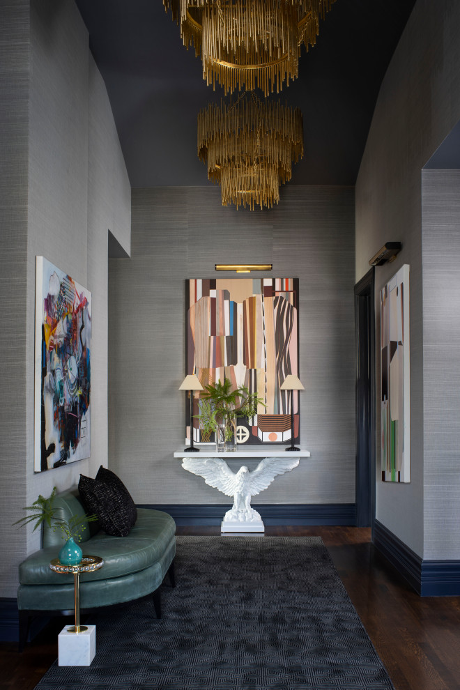 Transitional Design Entry Way Gallery Style Entry Hall Design - Transitional - Entry - Denver - by ...