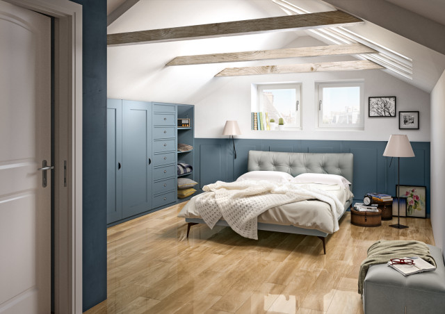 Camere da letto casa-de-campo-dormitorio