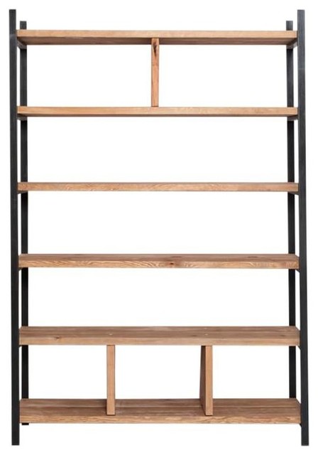 Susteren Black Shelving Unit, 150x200x30 cm