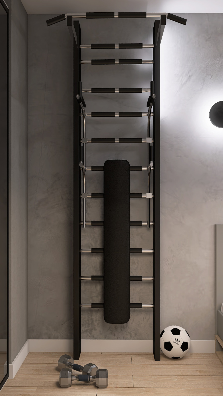 КУХНЯ-ГОСТИНАЯ + СПАЛЬНЯ И КОМНАТА ДЛЯ СЫНА 54 КВ.М.