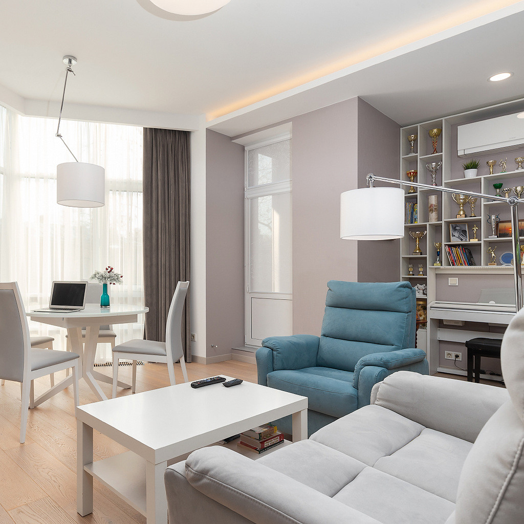 Организация кухни-столовой-гостиной