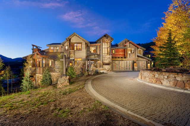 Peak Point rustic-house-exterior