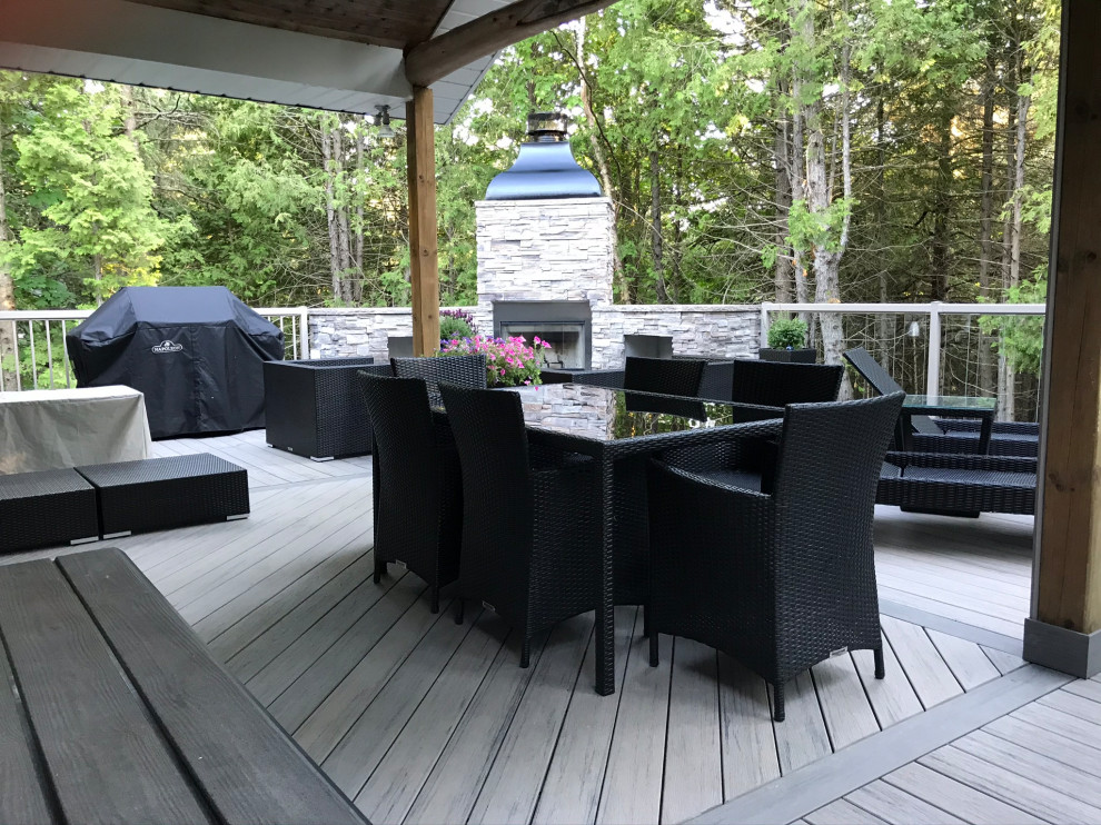 Whiskey Harbour Outdoor fireplace
