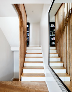 DIY Modern Stair Treads & Risers - Garrison Street Design Studio