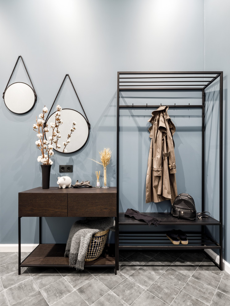 Мансардная двухуровневая квартира в скандинавском стиле