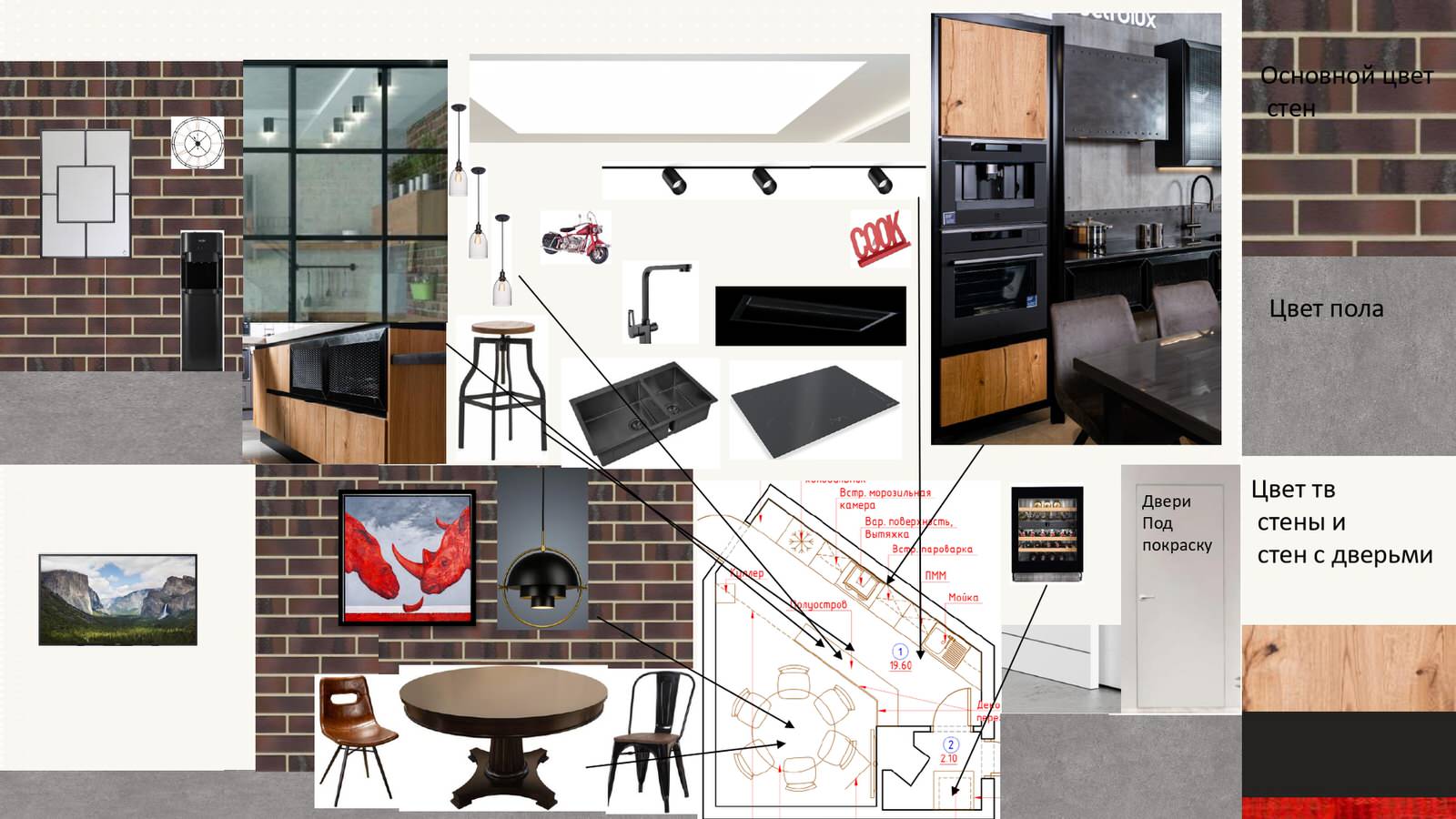 Кухня для руководителей.