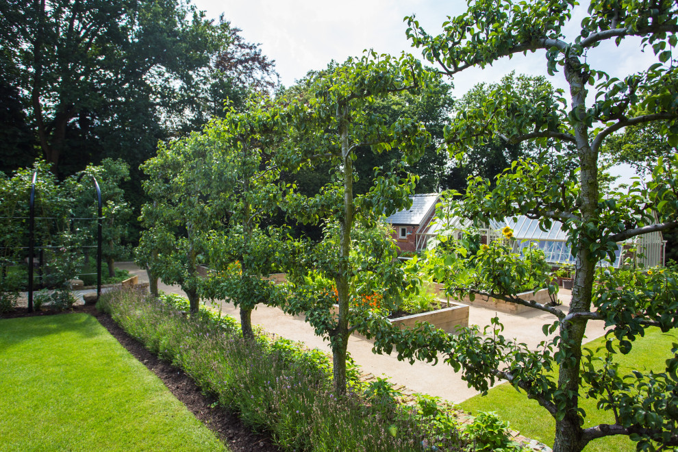 Photo of a traditional garden in Cheshire.