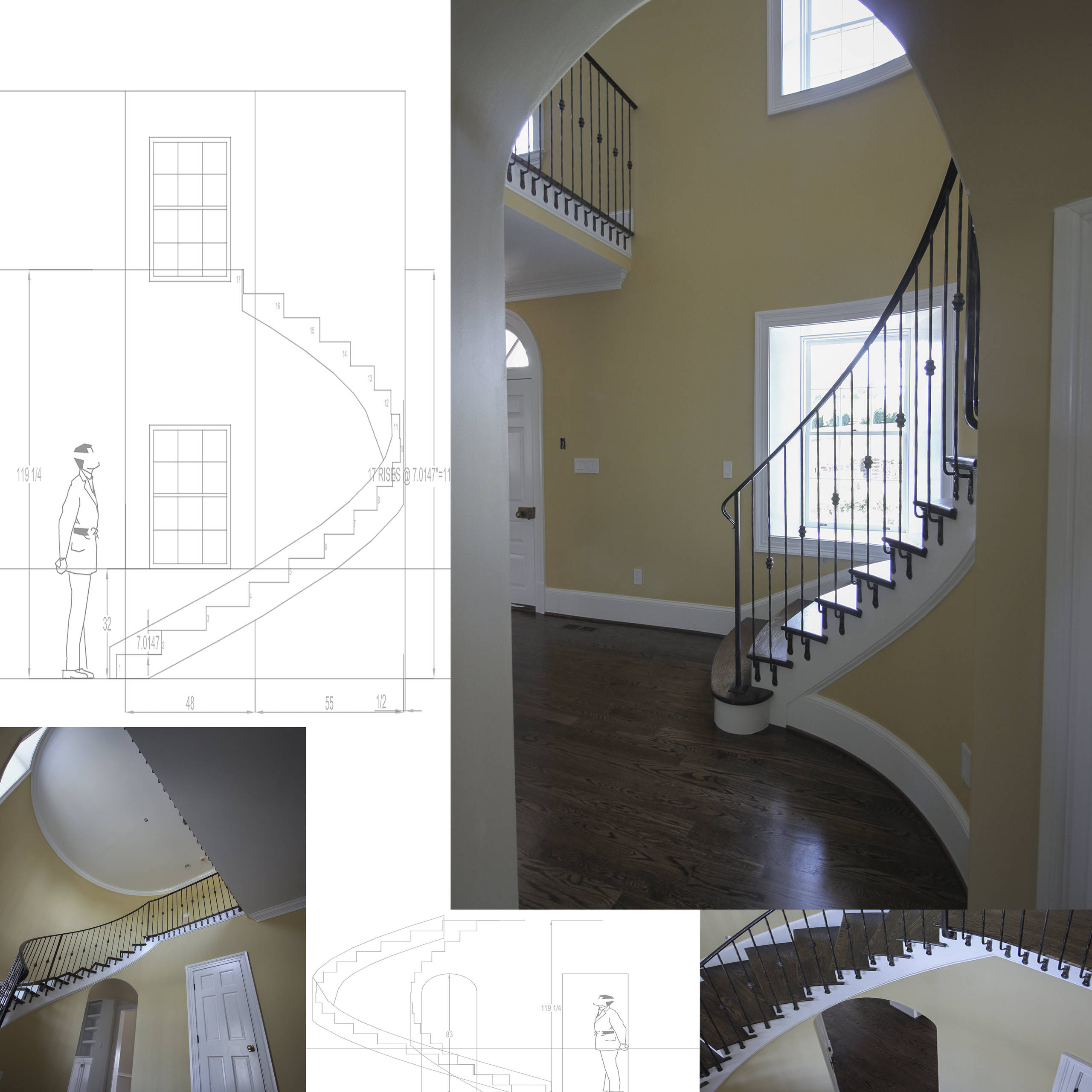 42_Historic Country Mansion Staircase, Warrenton VA 20186