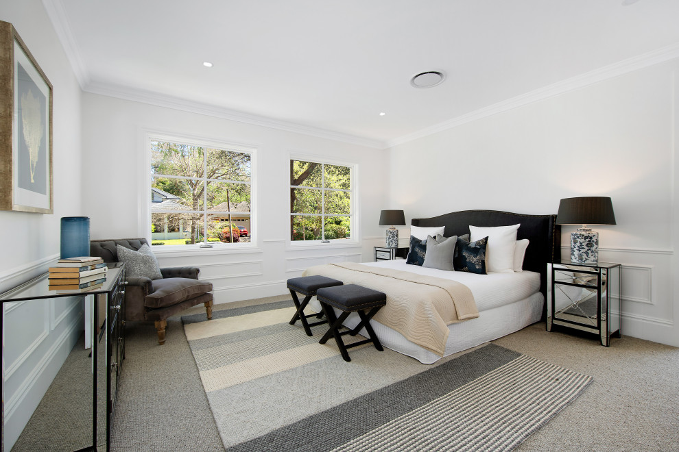 Hamptons - Contemporary Luxury Home - Beach Style - Bedroom - Sydney ...