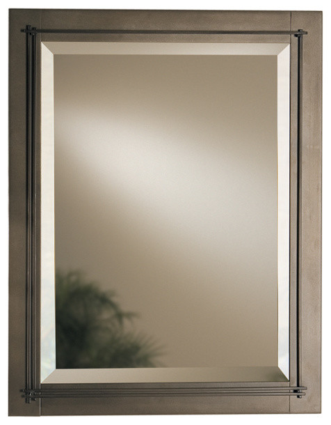 Hubbardton Forge (710116) 22x28" Rectangle Metra Beveled Mirror Home Accessory