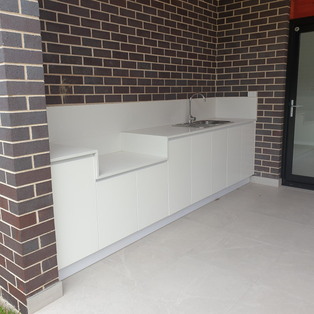 Duplex trendy-veranda