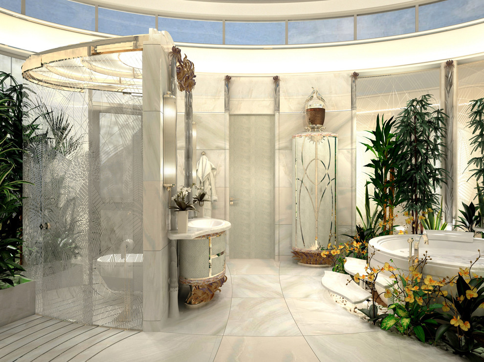 Дизайн-проект ванной комнаты Men Edition