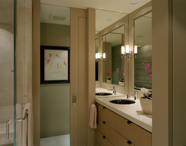 Master Bath modern-badezimmer
