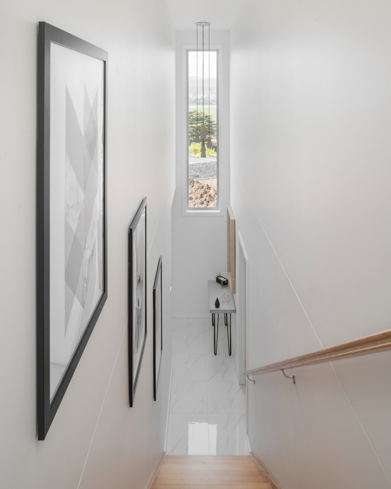 Photo of a contemporary staircase in Hobart.