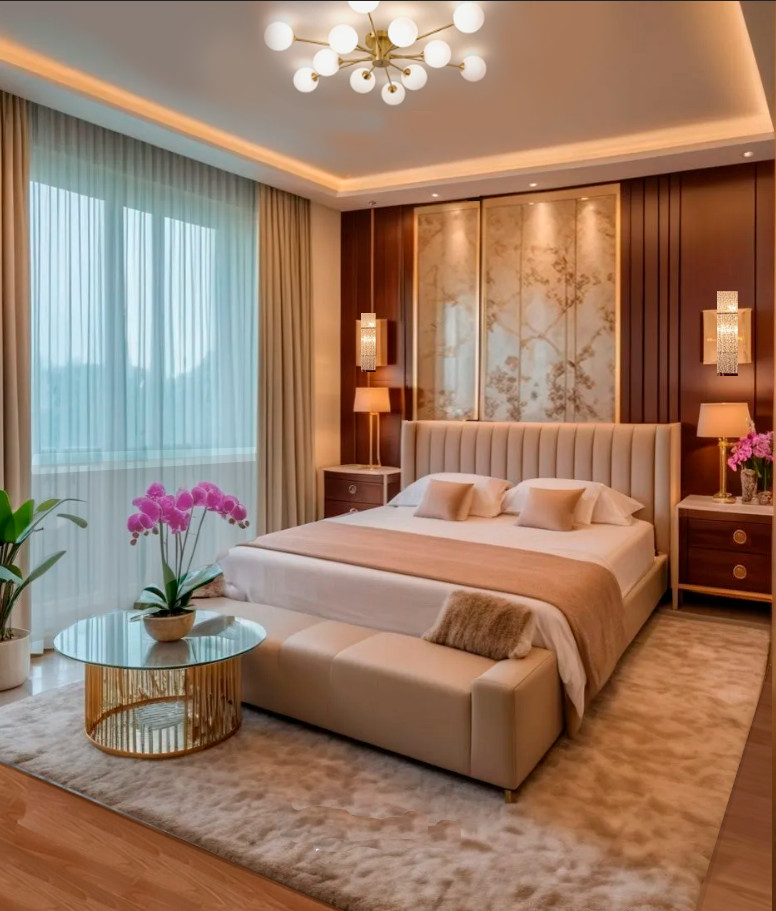 спальни  с разных объектов