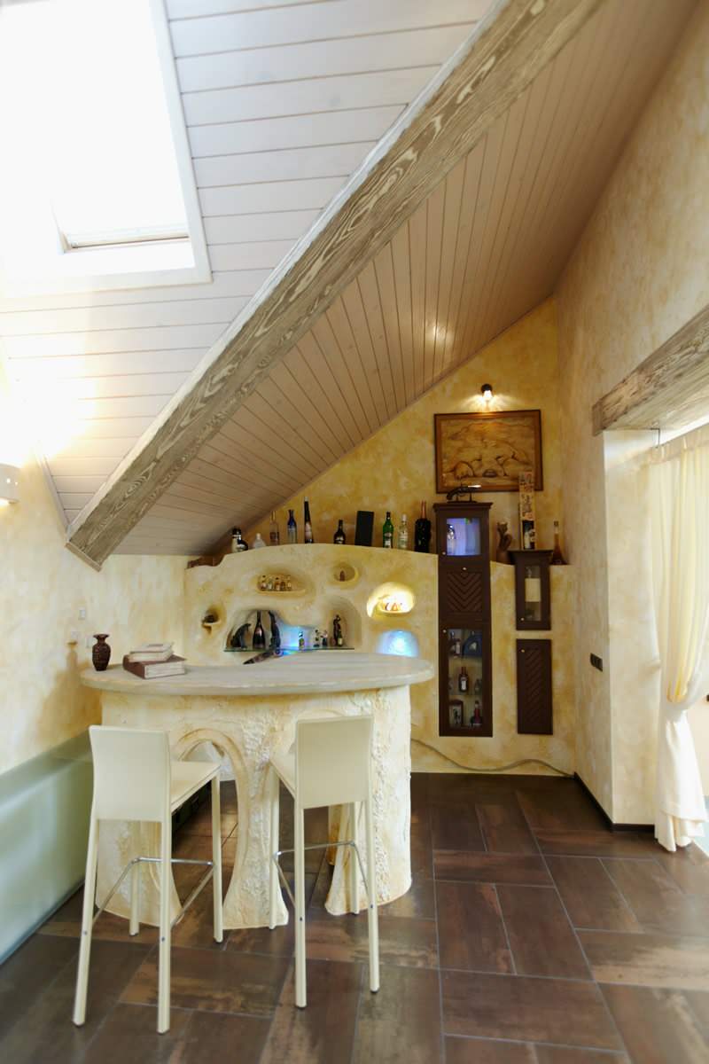 Загородный дом в стиле Фьюжн