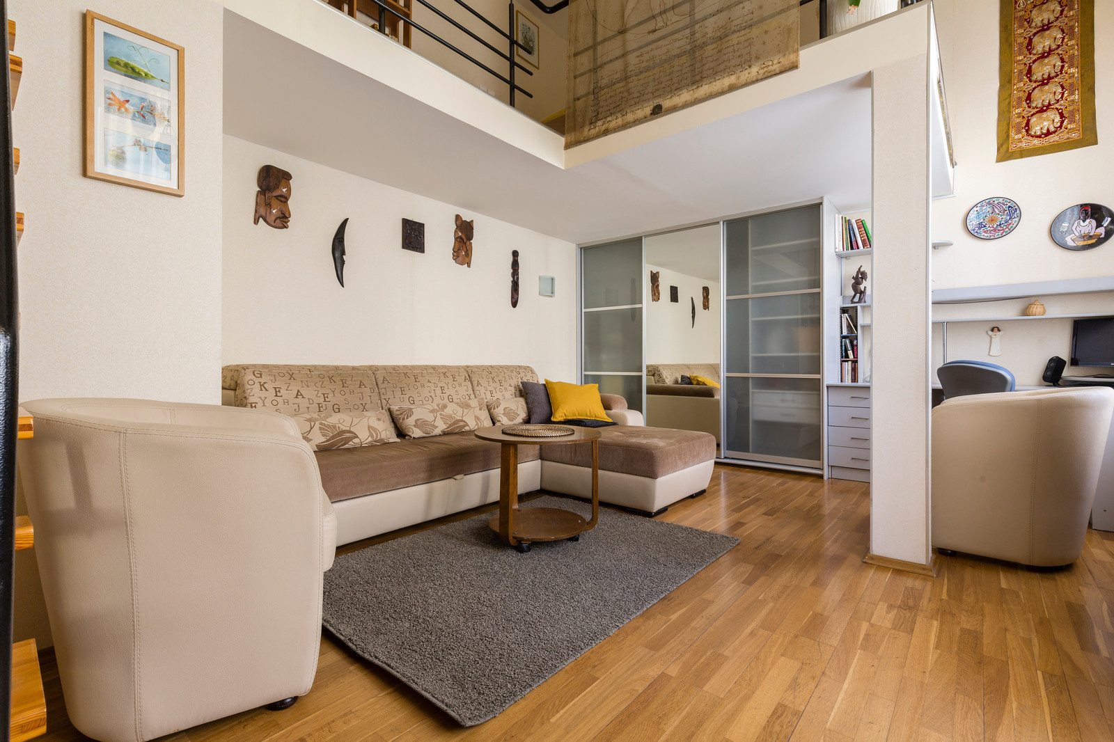 Двухуровневая квартира на Марата