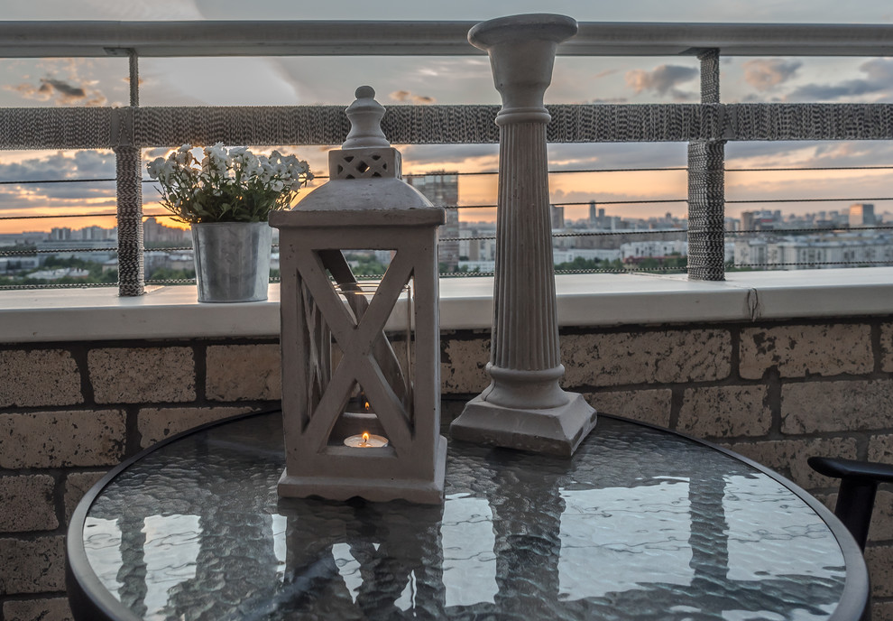 Пентхаус с видом на закат.