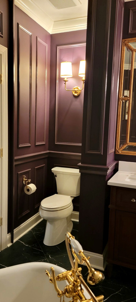 The Regal Plum & Gold Sanctuary