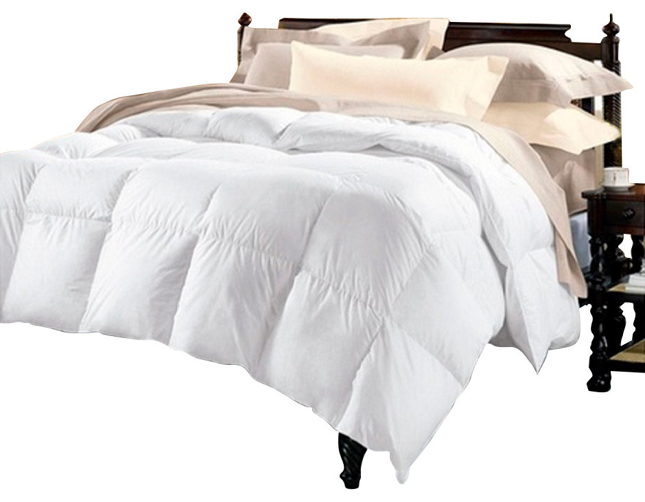 Hypoallergenic Down Alternative White Duvet Comforter, Twin / Twin Xl
