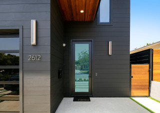 北欧風玄関ドアー＆玄関フレーム穴あき模様ガラス 北欧風玄関ドアー＆玄関フレーム穴あき模様ガラス