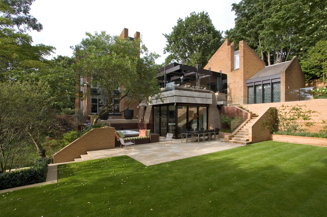 House Above The Heath contemporary-veranda