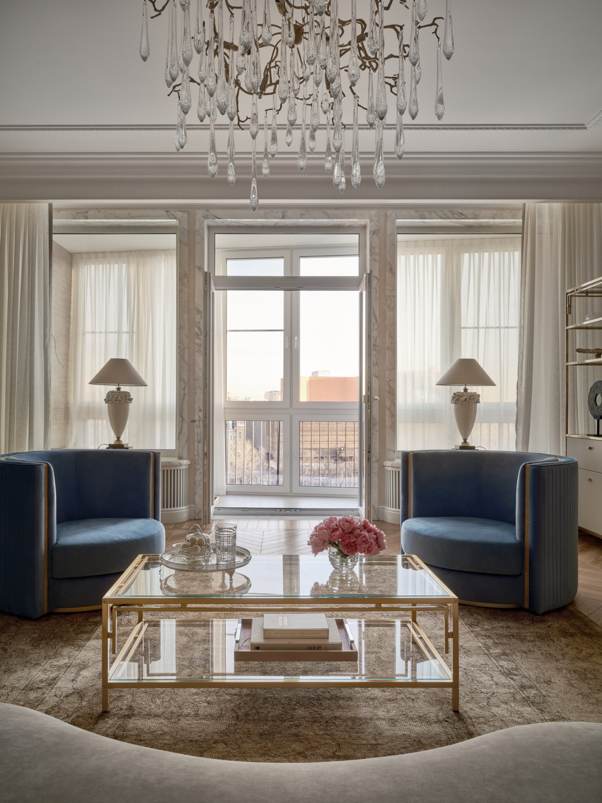 Дизайн квартиры в Классическом стиле на ул Бронная 105 кв.м, г.Москва