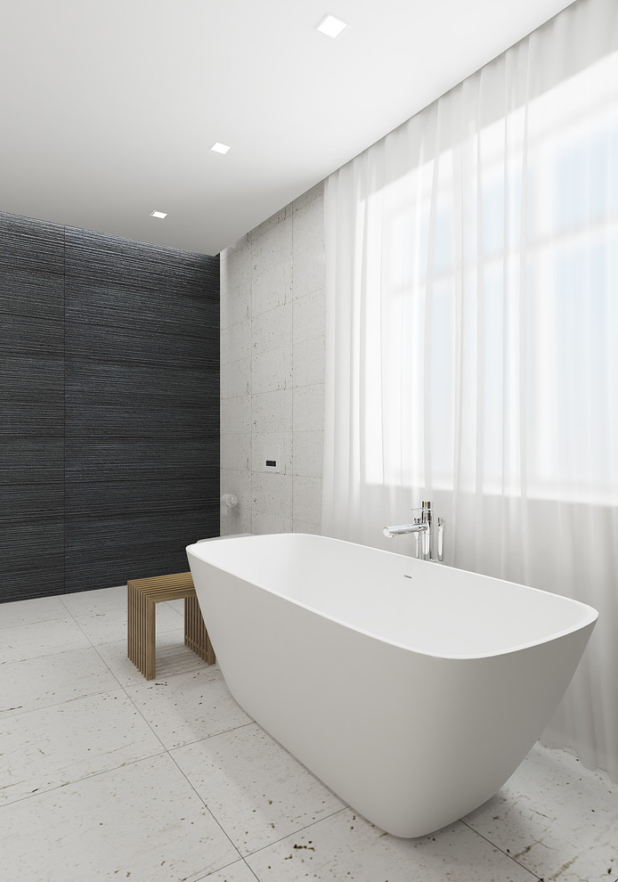 Интерьер загородного дома 276 м.кв