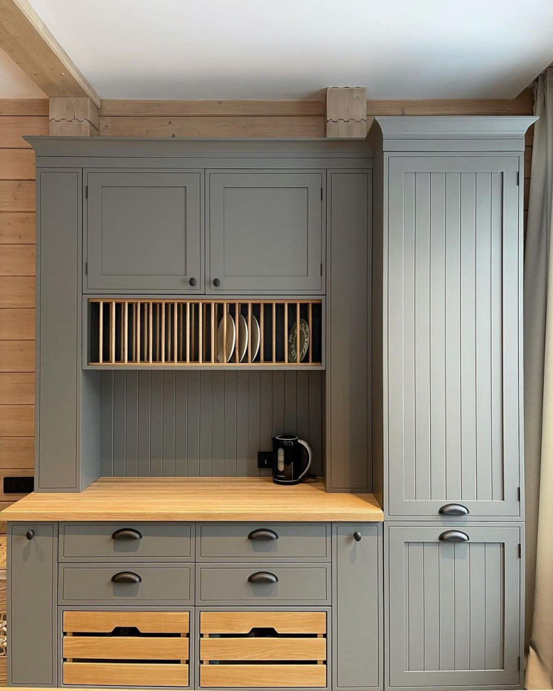 Кухня в загородный дом