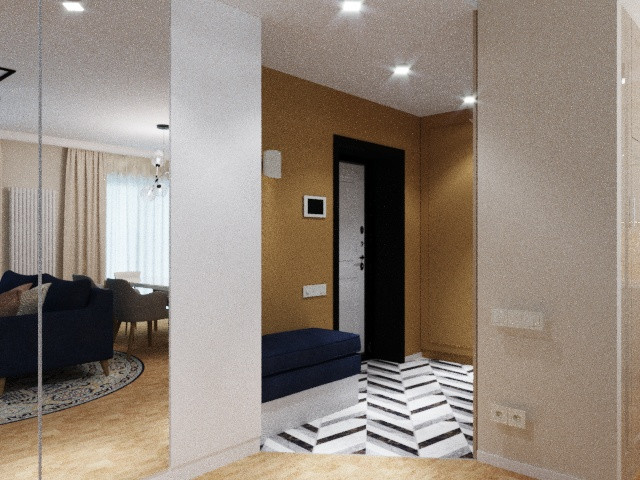 Проект квартиры в современной классики