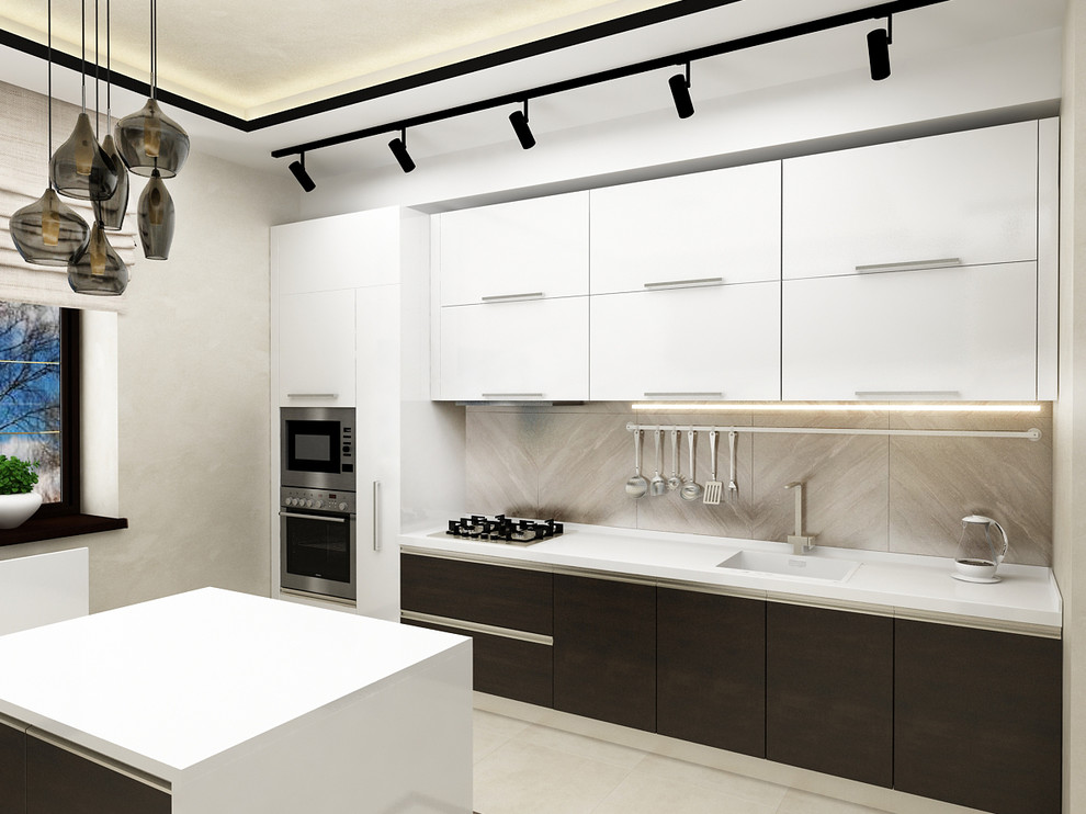 Кухня-Столовая-Гостиная/ загородный дом / Алексеевка