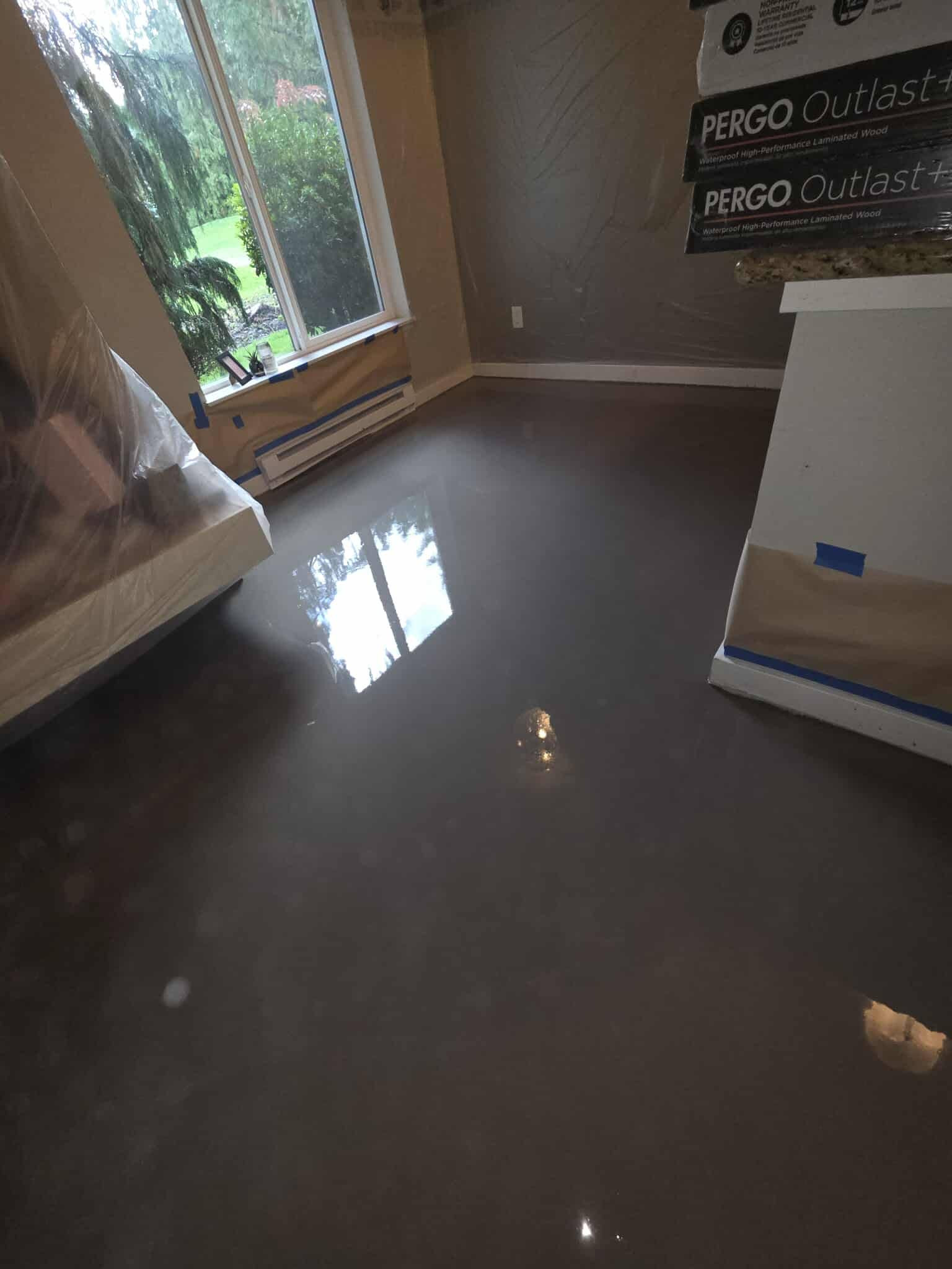 Concrete Subfloor Leveling & Prep