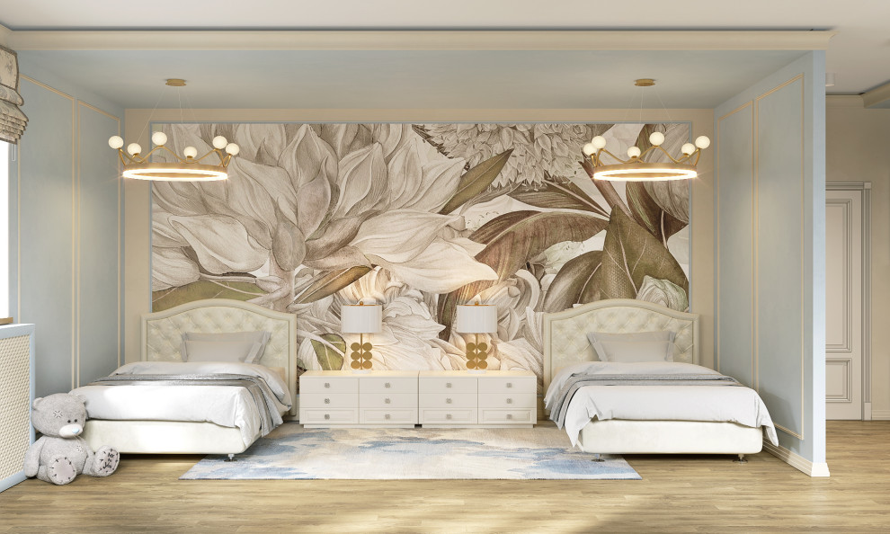 Проект детской комнаты в частном доме