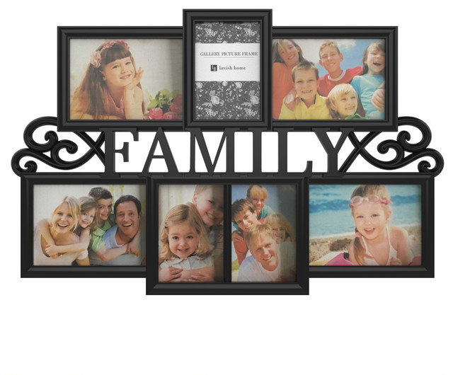 family portrait wall collage