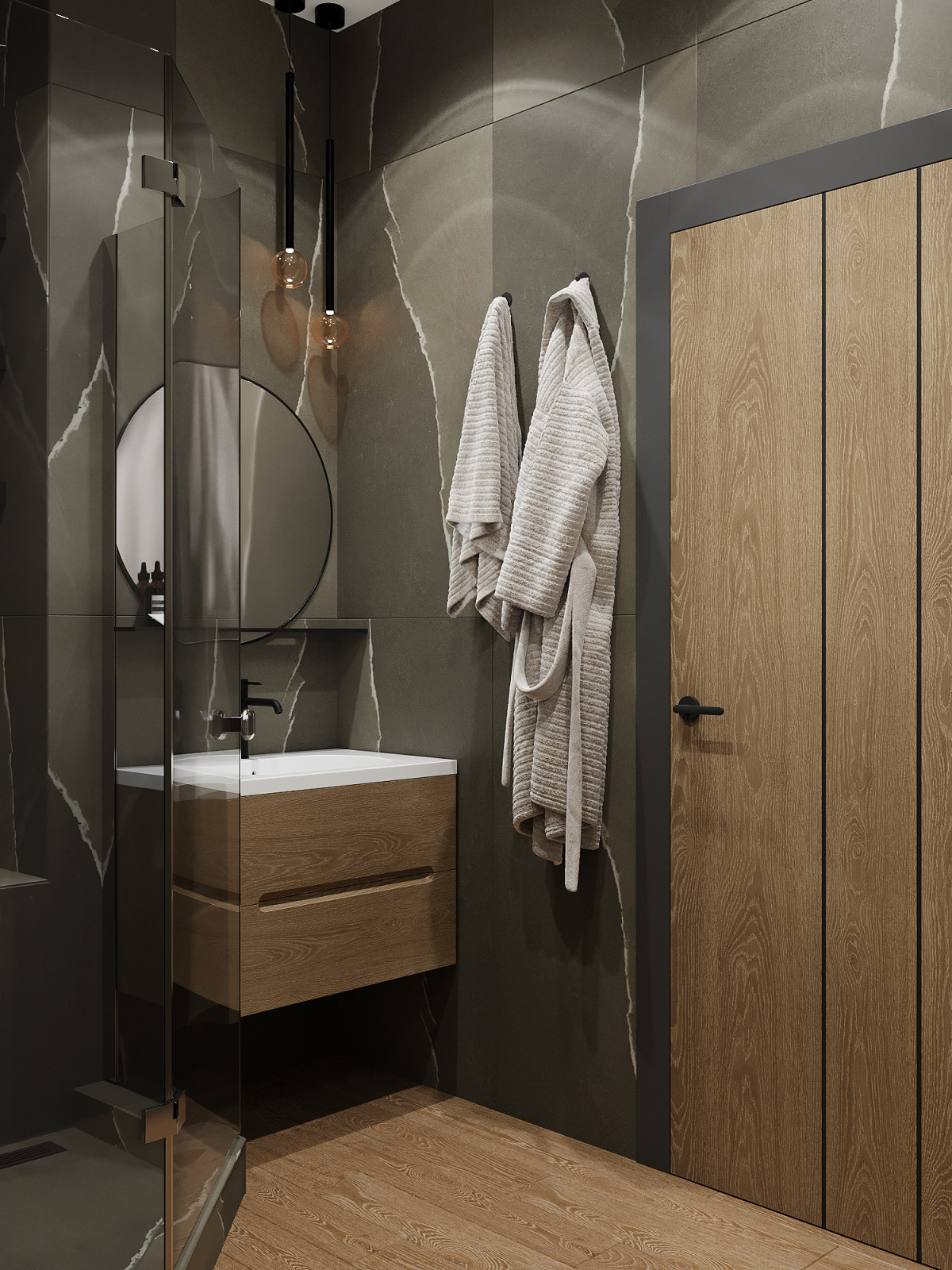 Дизайн квартиры в современном стиле с нотками сканди