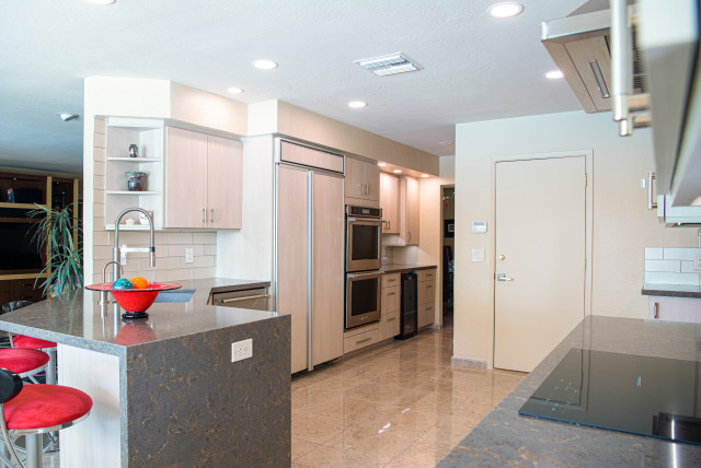 Modern Kitchen Remodel after a flood modern-kitchen