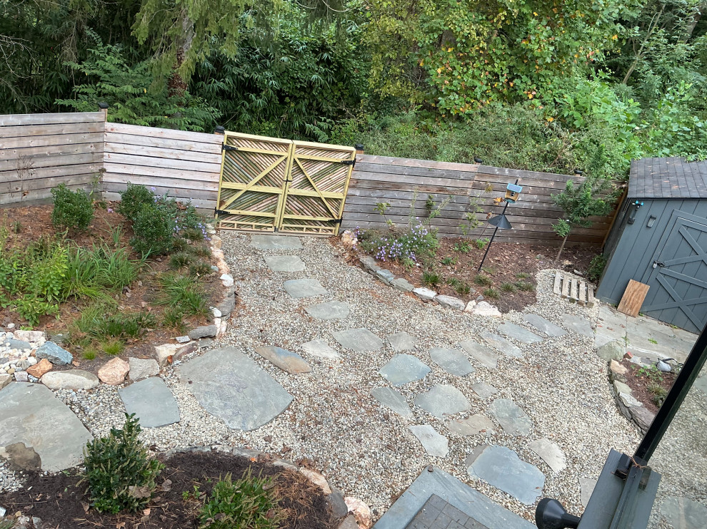 Conservation and rain gardens landscape