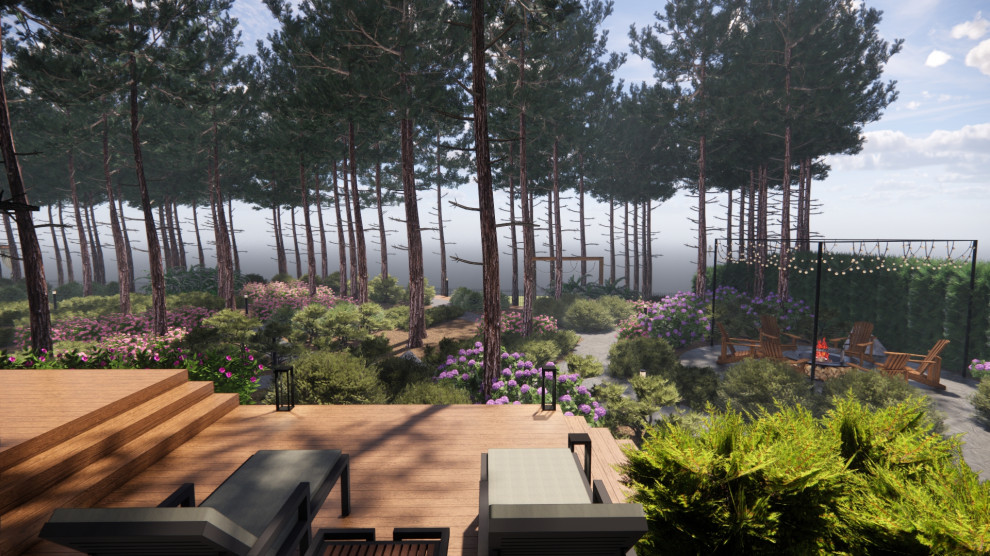 Вид из чана в сторону реки