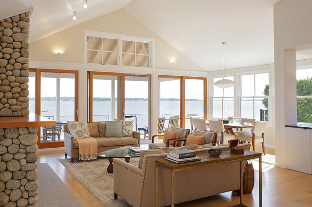 Twin Peaks contemporary-living-room