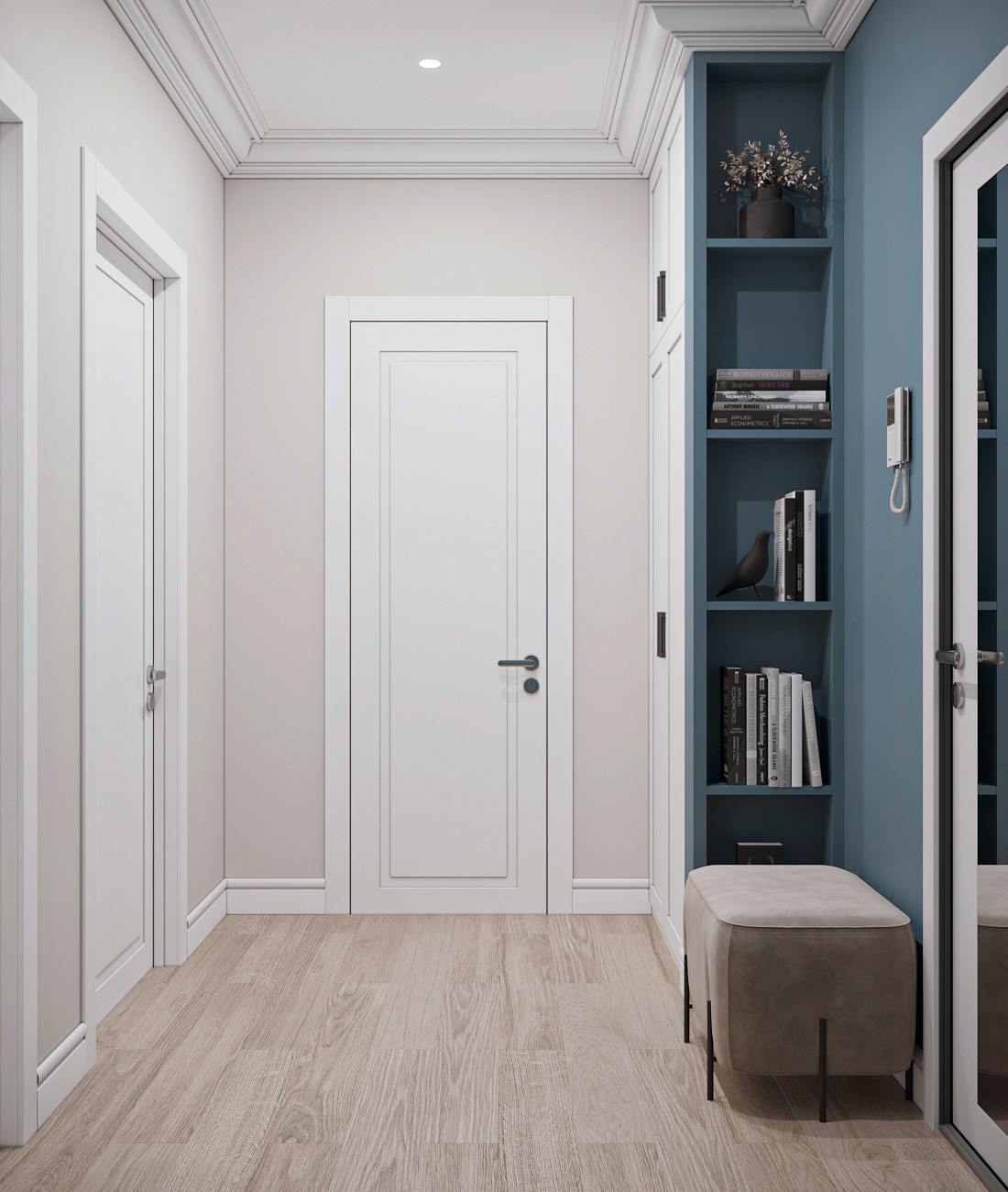 Евро однушка в стиле "Неоклассика"