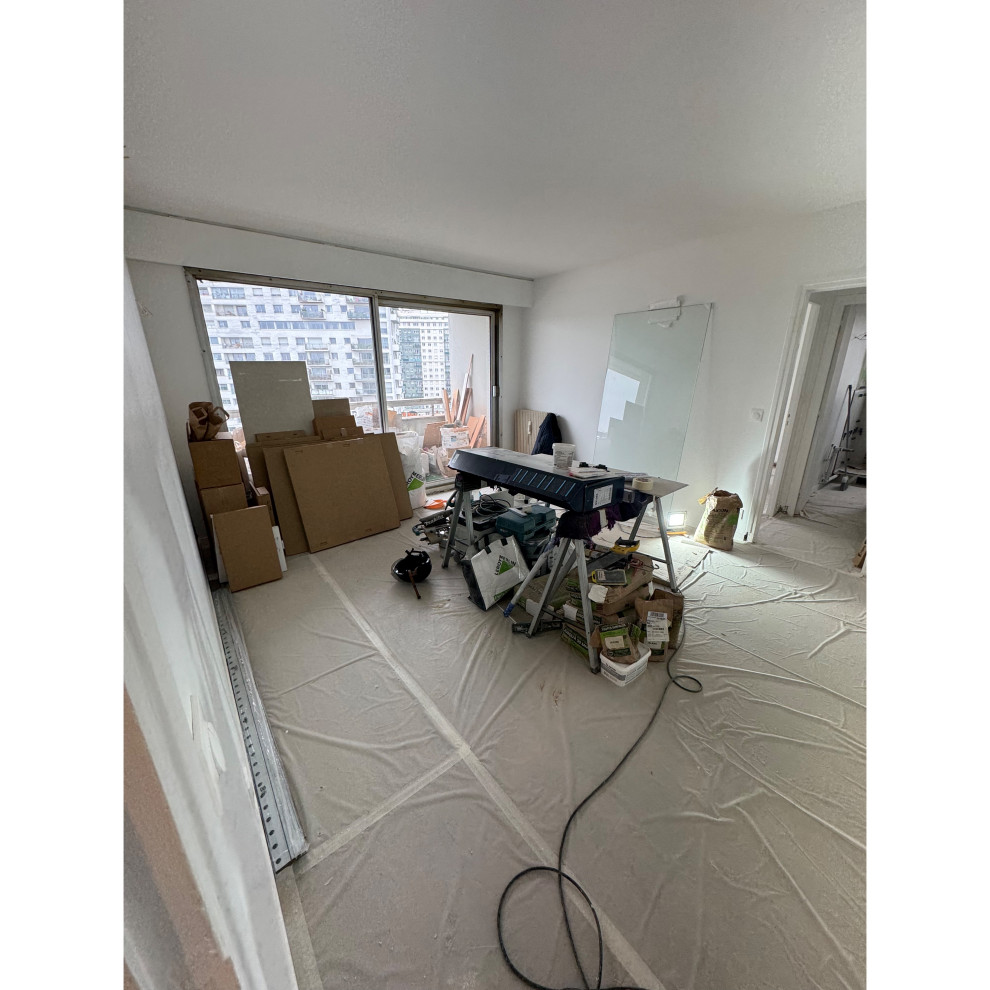 Projet Aligre, rénovation d'un appartement de 45m2