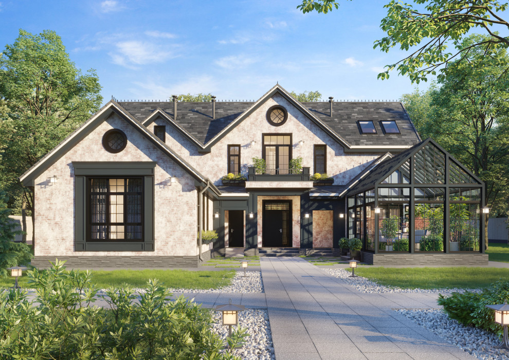 Современная классика. Загородный дом во Владимирской области.